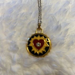 🔥🔥Brightons You Set My Heart on Fire” Reversible necklace🔥🔥NWT